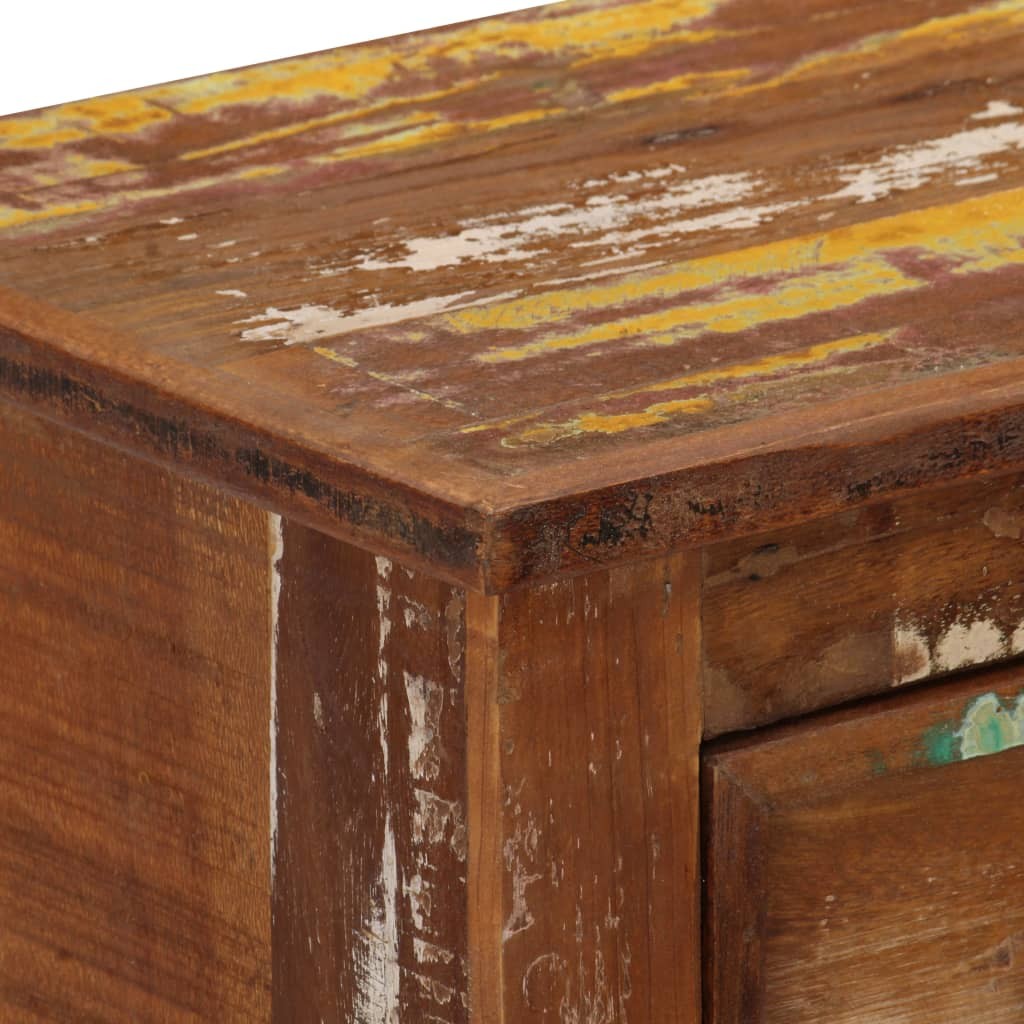 Chest of Drawers 60x30x75 cm Solid Reclaimed Wood